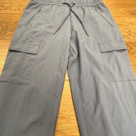 Athleta Women's Unbound Jumpsuit Sz S Blue/Black, Athletic, Jogger, Lightweight - Picture 2 of 16